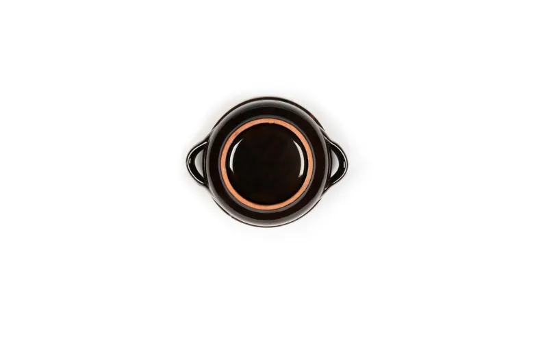 Casseruola, in terracotta, 2 manici, 14 cm