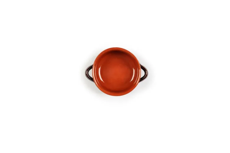 Casseruola, in terracotta, 2 manici, 12 cm