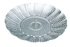 Cestello per cottura a vapore, acciaio inox