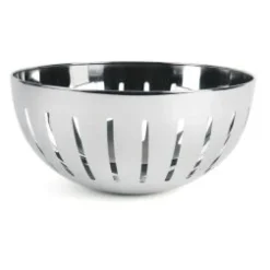 Cestino decorativo per alimenti, acciaio inox, 23 cm