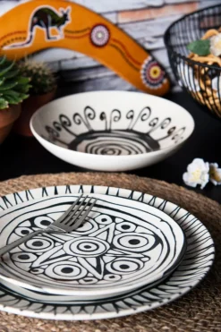 Cestino decorativo per alimenti, metallo, nero, 32 cm