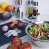 Cestino decorativo per alimenti, acciaio inox, 20 cm