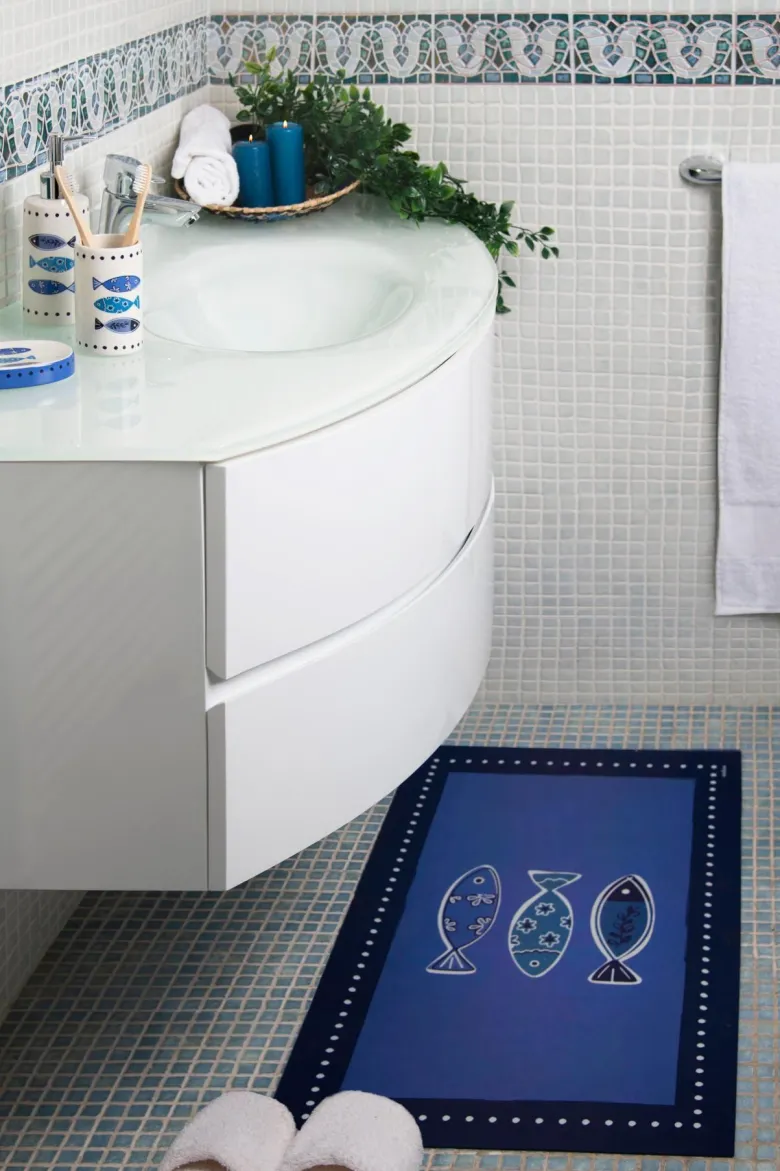 Ciabatte in spugna, 100% cotone, misura s/m, bianco