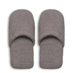 Ciabatte in spugna, 100% cotone, misura l/xl, grigio