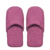 Ciabatte in spugna, 100% cotone, misura l/xl, lilla