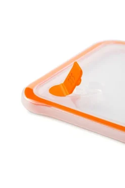 Contenitore con coperchio, rettangolare, con valvola
