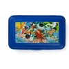 Contenitore portapranzo con posate, stile giapponese, blu