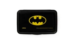 Contenitore portapranzo con posate, batman, nero