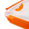 Contenitore vaporiera con coperchio, con valvola