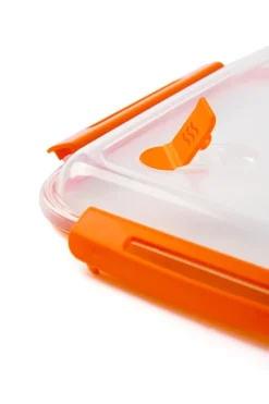 Contenitore vaporiera con coperchio, con valvola