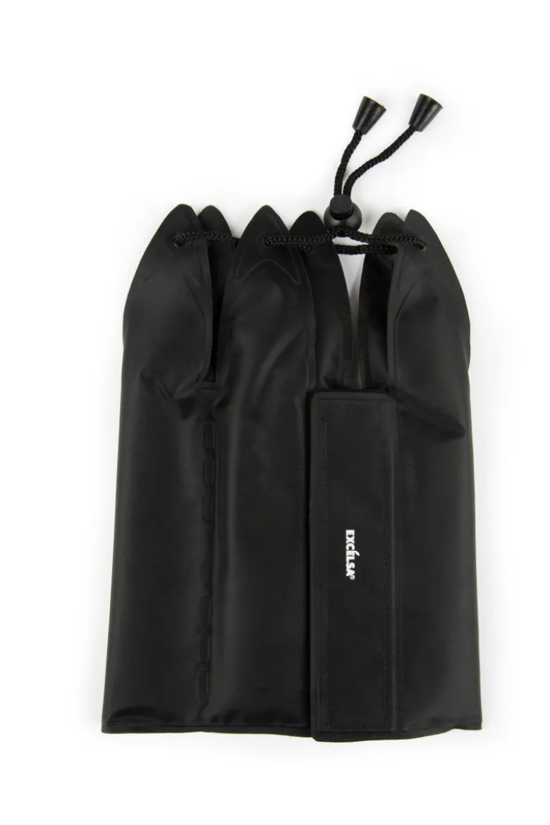 Copribottiglia refrigerato, a cappuccio, colore nero