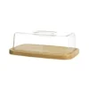 Copriformaggio rettangolare, base in faggio, 36x23 cm
