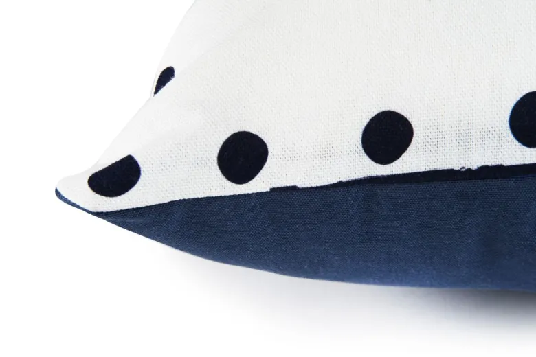 Cuscino decorativo, multicolore, pesci blu, 45x45 cm