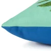 Cuscino decorativo, multicolore, leone/palma, 45x45 cm