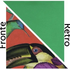 Cuscino decorativo, multicolore, tucani, 50x40 cm