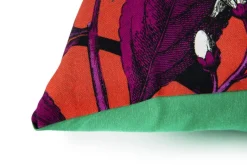 Cuscino decorativo, multicolore, tucani, 50x40 cm