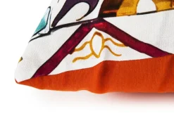 Cuscino decorativo, multicolore, maioliche, 45x45 cm