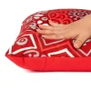 Cuscino decorativo, rosso, 45x45 cm