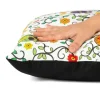 Cuscino decorativo, stile calavera, teschi, 45x45 cm