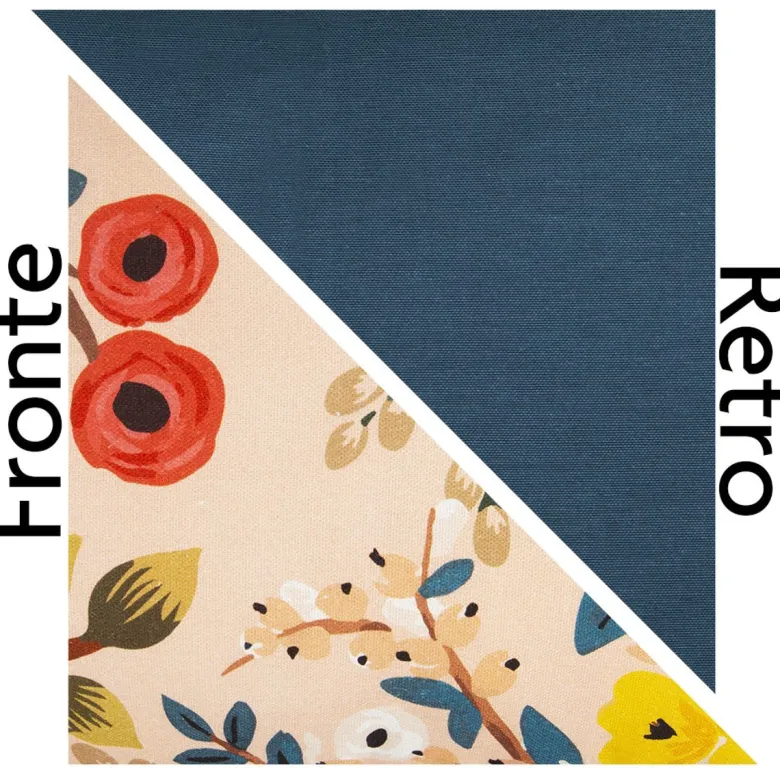 Cuscino decorativo, stile floreale, rosa, 50x40 cm