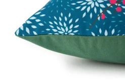 Cuscino decorativo, stile giapponese, airone, 45x45 cm