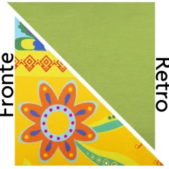 Cuscino decorativo, stile gipsy, multicolore, 45x30 cm