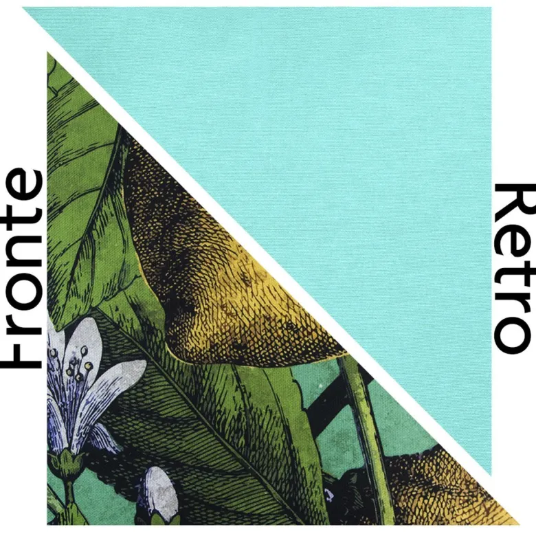 Cuscino decorativo, stile limoni, 45x45 cm