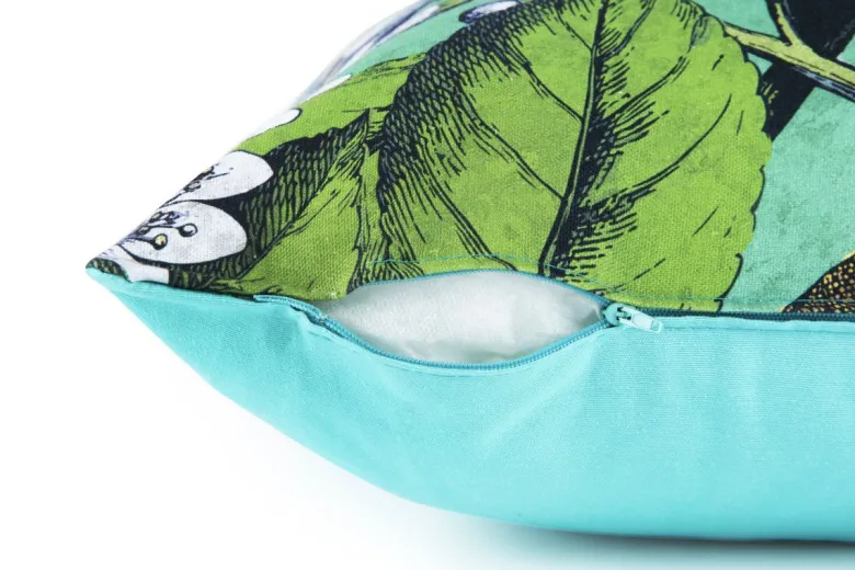 Cuscino decorativo, stile limoni, 45x45 cm