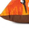 Cuscino decorativo, stile orientale, aironi, 45x45 cm