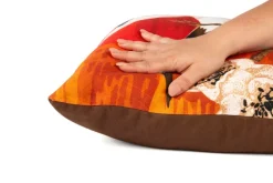 Cuscino decorativo, stile orientale, aironi, 45x45 cm