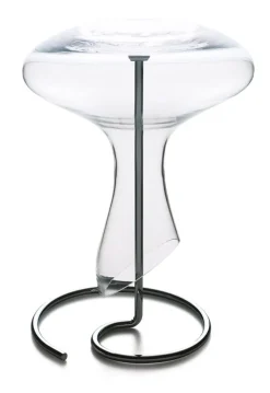 Decanter in vetro con accessorio, 2 litri