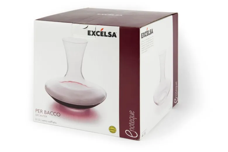 Decanter in vetro, 1,5 litri