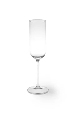Flute spumante, 6 pezzi, vetro trasparente
