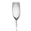 Flute spumante, 6 pezzi, vetro trasparente