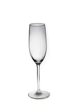 Flute spumante, 6 pezzi, vetro trasparente