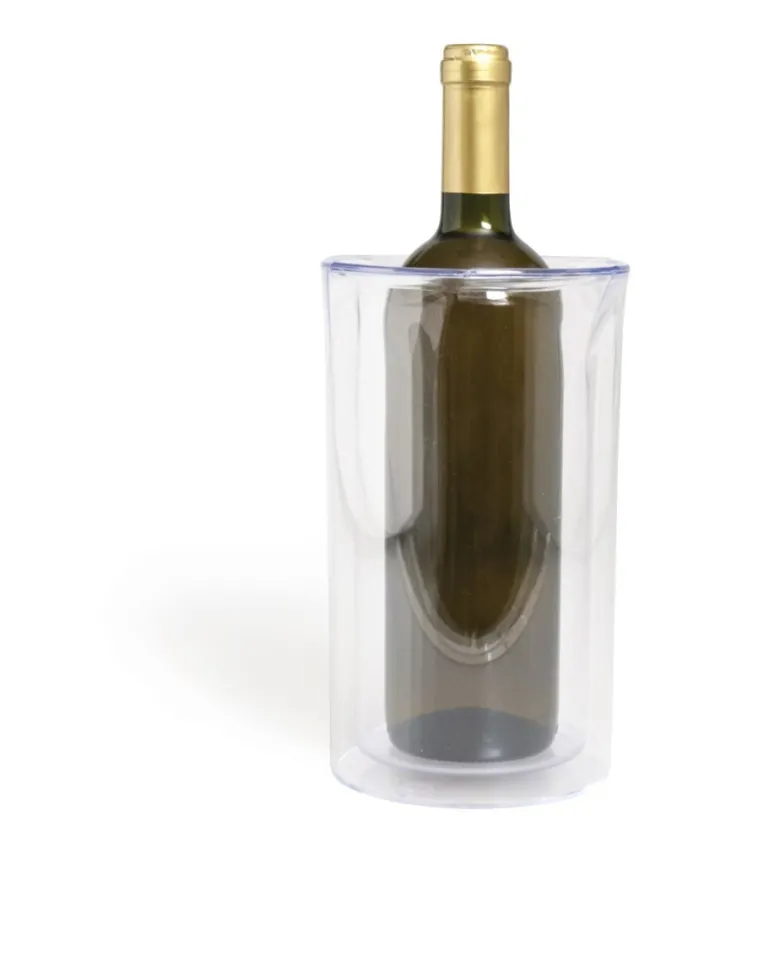Glacette per bottiglie, plastica trasparente