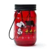 Lanterna con coperchio, 1 pezzo, snoopy natale