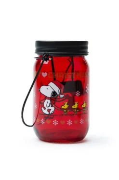 Lanterna con coperchio, 1 pezzo, snoopy natale