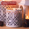 Lanterna, shabby, metallo bianco, cilindro