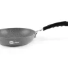 Padella antiaderente, 20 cm, effetto pietra, food network