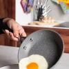 Padella antiaderente, effetto pietra, 28 cm