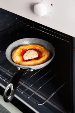 Padella antiaderente, effetto pietra, 18 cm