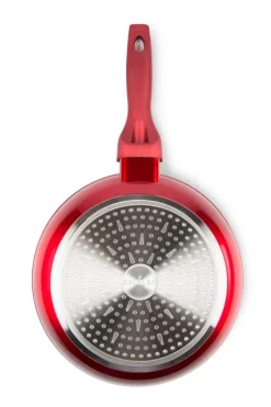 Padella antiaderente, rosso, 20 cm