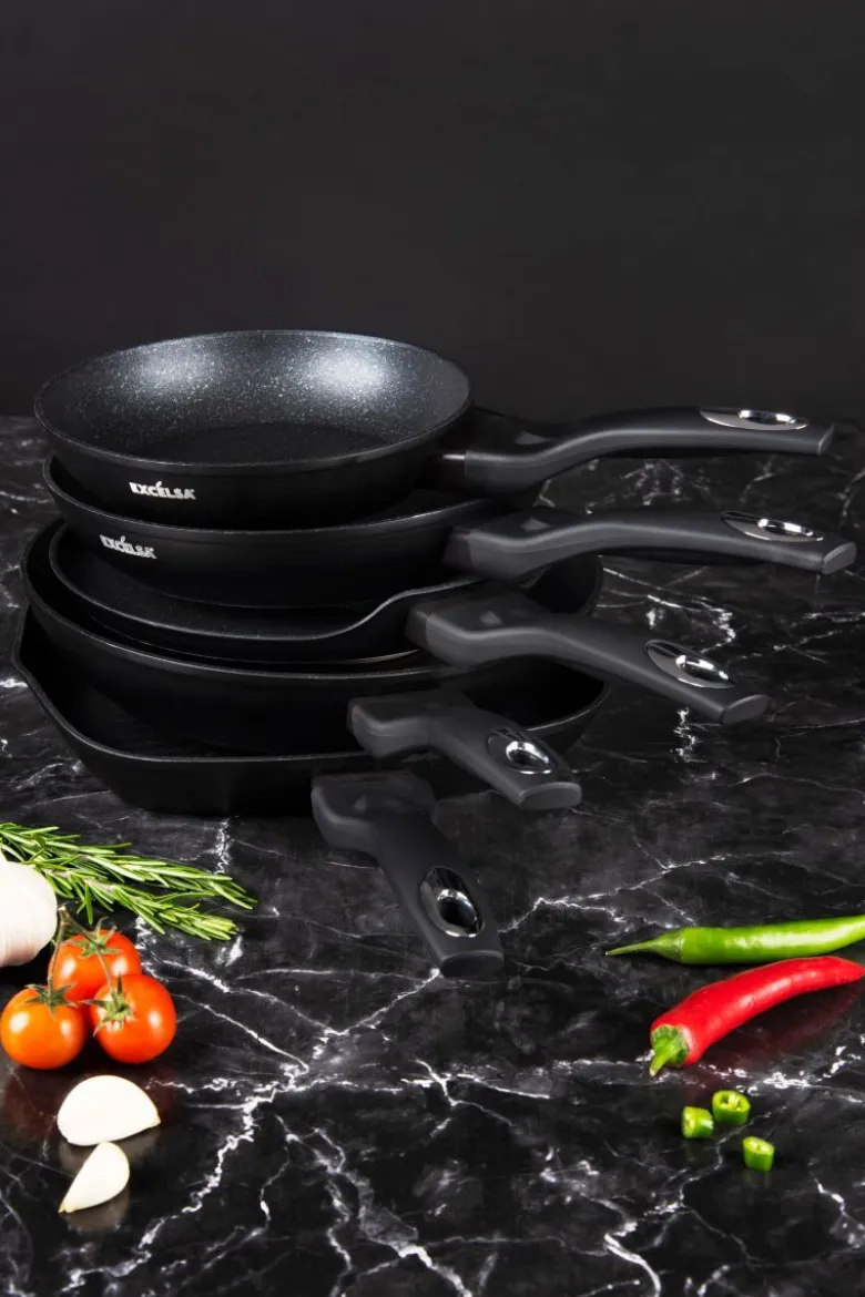 Padella per crêpe e salvapadella, ghiera termocromica, 25 cm