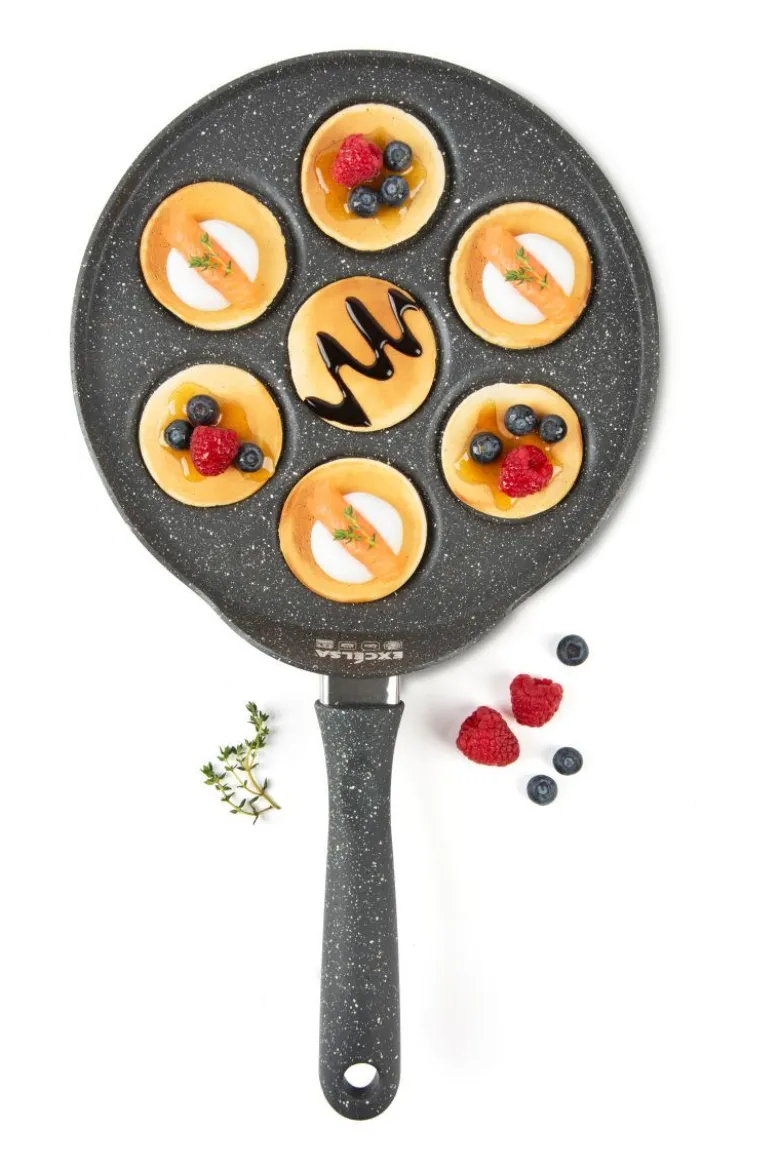 Padella 7 scomparti, antiaderente, 26 cm
