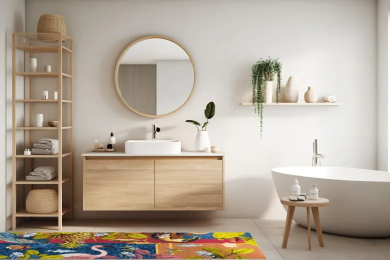Passatoia da cucina, animali e fauna, 55x180 cm