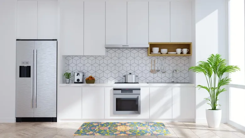 Passatoia da cucina, stile cinese, 55x110 cm