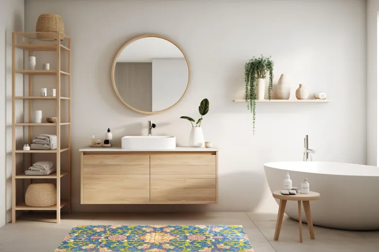 Passatoia da cucina, stile cinese, 55x110 cm
