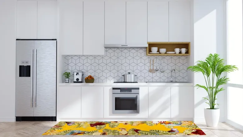 Passatoia da cucina, stile esotico, 55x180 cm