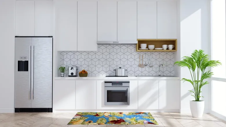 Passatoia da cucina, stile esotico, 55x110 cm